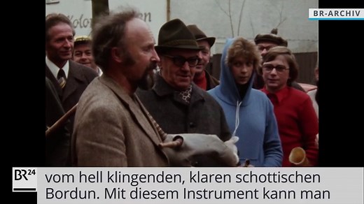 BR24 Retro: Dudelsack-Musik aus dem Bayerischen Wald
