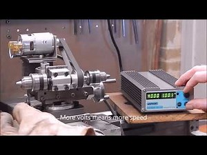 775 DC motor powered by GOPHERT CPS-6005 60V 5A variable power supply