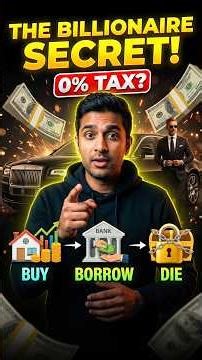 Buy Borrow Die Strategy Explained: How the Rich Avoid Taxes #personalfinance #money #investing