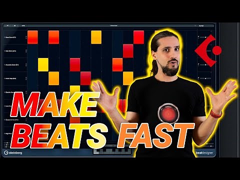 Make Beats FAST in Cubase-Drum Machine Workflow with Beat Designer #secrets #cubase #beatdesigner