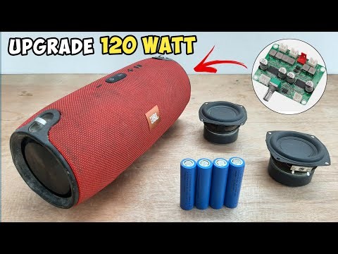 JBL XTREME Sound Upgrade to 120W with TPA3118D2 Class D Amplifier