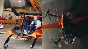 AIR debuts AIR ONE personal eVTOL with eight-motor design