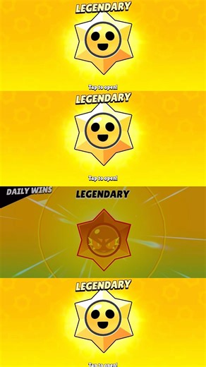 My Luckiest Legendary Opening Ever! | Brawl Stars #brawlstars #legendary #supercell #chaos