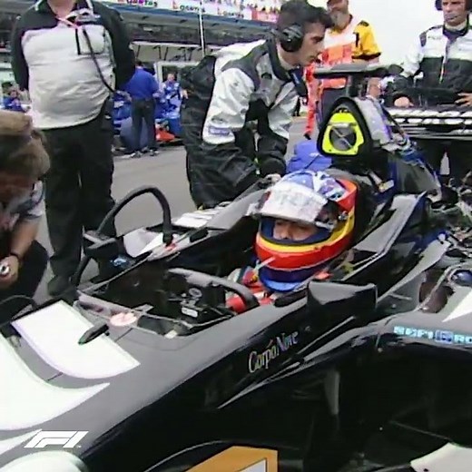 2001 F1 Australian GP - Fernando Alonso 1st F1 grand prix