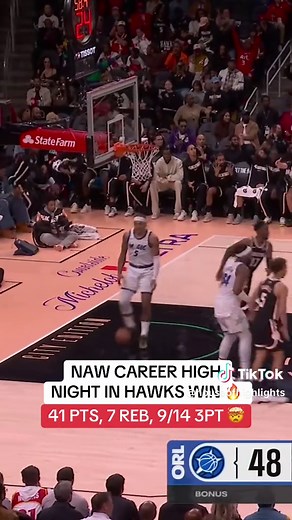 N. Alexander-Walker's Career High 41 Points Lifts Hawks