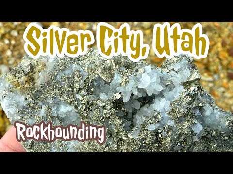 Rockhounding Silver City for Pyrite & Quartz