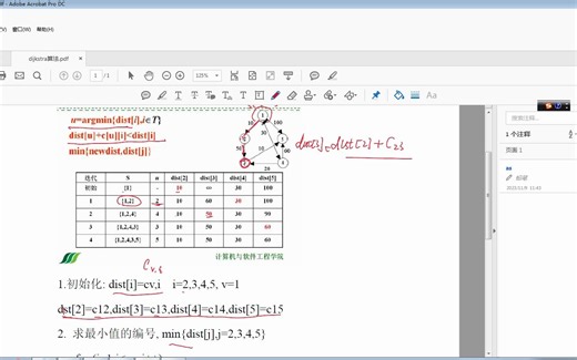 快速掌握dijkstra算法的代码