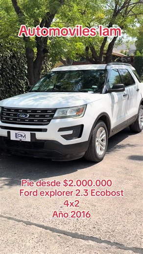 Ford Explorer 2016: Ideal SUV Familiar en Oferta