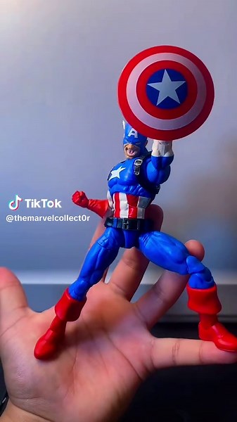 Posing Captain America Action Figures for Marvel Legends