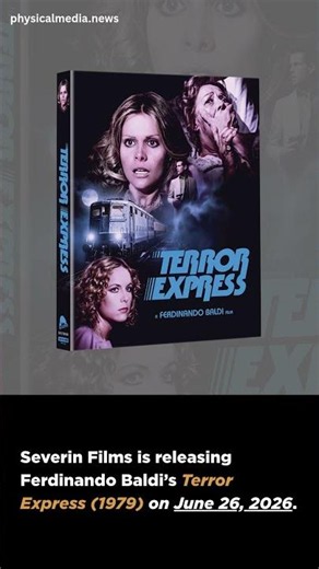 Severin Films is releasing Terror Express (1979) on 4K UHD