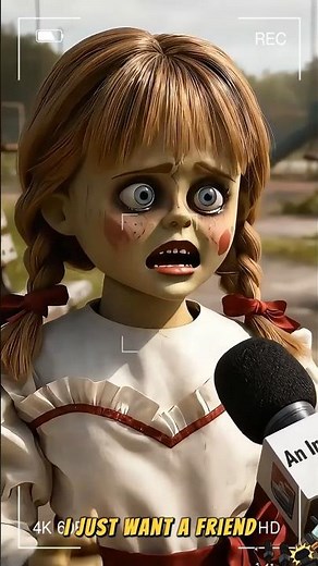 ANNABELLE: The Heartbreaking Truth Behind the Scariest Doll. 😱🥶 #shorts