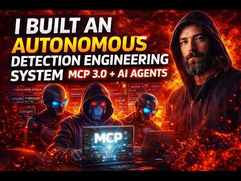 I Built an Autonomous Detection Engineering System (MCP 3.0 + AI Agents)