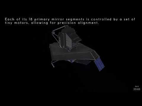 James Webb Telescope on Stellarium Mobile