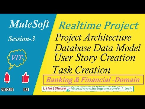 MuleSoft | Realtime Project -Session-3 | #vitechtalks | Project Architecture & Design data model