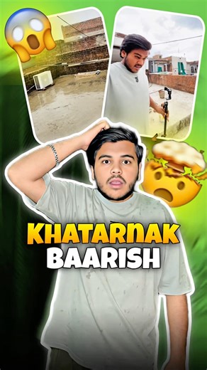 Day 41/100 days vlog challenge 📸 | khatarnak baarish 🌧️ #youtubeshorts #minivlog #vlog
