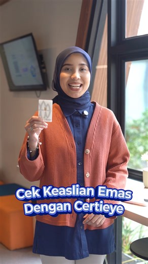 PT ANTAM Tbk UBPP Logam Mulia on Instagram: "Cek Keaslian Emas ANTAM Logam Mulia ✨ Punya Emas ANTAM Logam Mulia? Cukup scan QR Code yang terdapat di balik kemasan dengan aplikasi CertiEye untuk memverifikasi keasliannya. 🔒 Cek Secure Card – Pastikan segel masih utuh dan kemasan emas rapi. 💡 Status Authenticated – Jika asli, kamu akan melihat detail lengkap: reference number, mark number, dan tahun produksi. 👉 Cocokkan Nomor – Sesuaikan nomor yang tertera dengan hasil scan! Investasi Emas ANTA