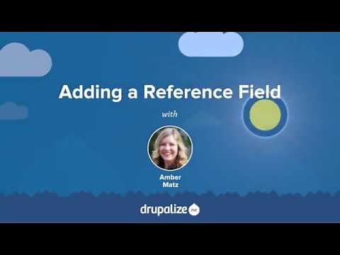 Drupal 8 User Guide: 6.7. Adding a Reference Field