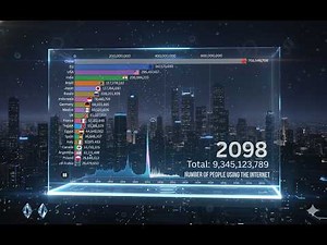Global Internet Expansion Users and Countries 1990–2021