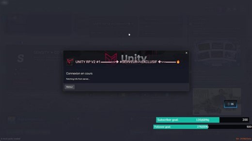 {Unity RP} Modération staff // Le D Mendoza // Cartel de ROSANOVA - Rejoins moi en live