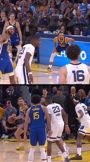 44M views · 827K reactions | Brother vs. brother  Steph was loving the Spencer bros’ 1-on-1 battle to close out Warriors-Grizzlies last night  | NBA | Facebook
