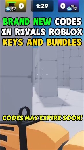 ALL WORKING 4 NEW CODES FOR RIVALS ROBLOX IN MAY 2026 | ROBLOX RIVALS CODES #keys #roblox