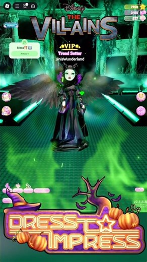 Disney Villain MALEFICENT OUTFIT in DRESS TO IMPRESS Halloween #disneyvillain #dtihalloween #roblox