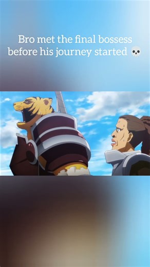 Bro met the final boss before even starting 💀| A wild last boss appeared | #anime
