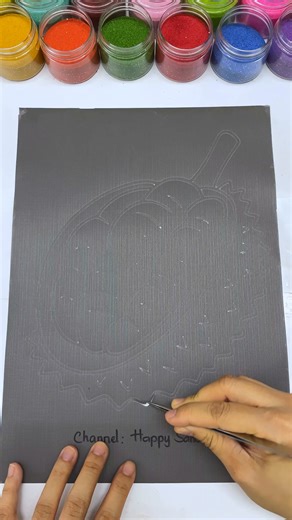 2M views · 16K reactions | Satisfying Durian Sand Art  #shorts | Melodic Sand Arts | Facebook