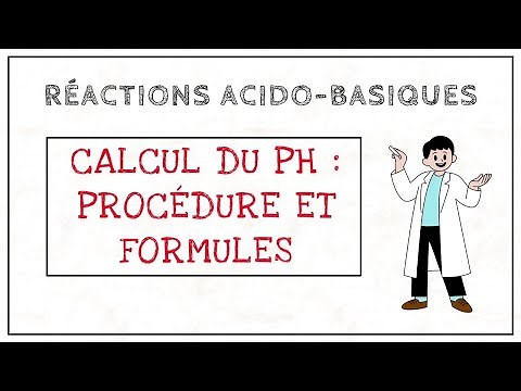 Calculating the pH of a solution - formulas and procedure - Acid-base reactions (14)