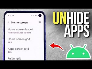 How to Unhide Apps on Your Android Device | Step-by-Step Tutorial