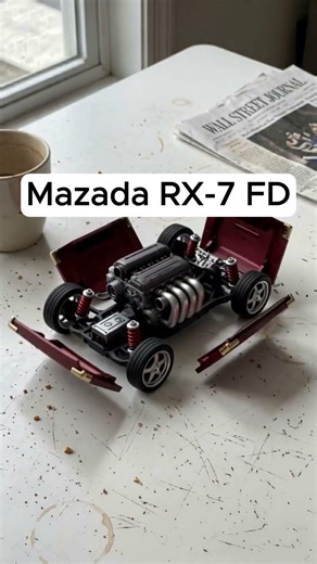 🔥 Mazda RX-7 FD — The Legendary Rotary Icon 🏁💨#Mazda #RX7 #FD3S #MazdaRX7 #Rotary #JDM #Turbo