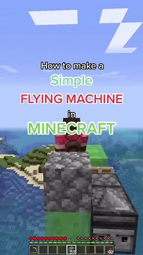 Simple Minecraft Flying Machine Tutorial