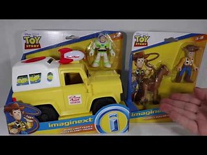 Toy Story 4 Imaginext Unboxing - Pizza Planet Truck and Woody Bullsey