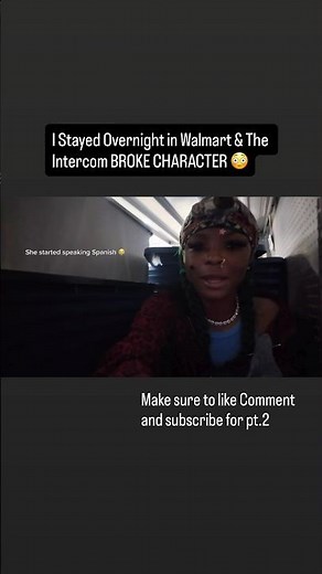 I Stayed Overnight in Walmart & The Intercom BROKE CHARACTER 😳