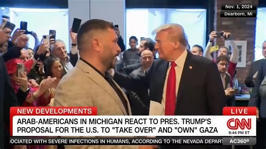 Anderson Cooper 360 | CNN's Jason Carroll heads to Dearborn, Michigan to talk to Arab-Americans about Trump's proposal for the U.S. to "take over" and "own" Gaza. | Instagram