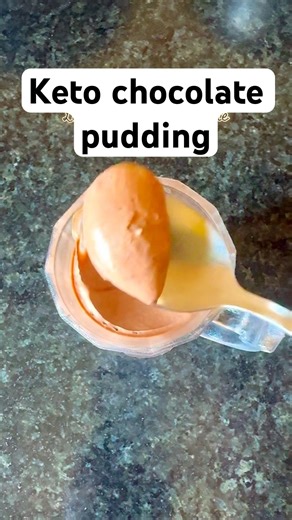 Keto chocolate pudding #easyketorecipe #healthydessert #sugarfreedessert #weightlossrecipe #diet