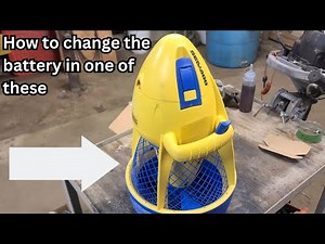 How to replace the battery in a BRP Seadoo Seascooter Dolphin on the cheap!