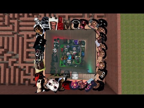 unlimited nextbot and friend in big maze --Gmod