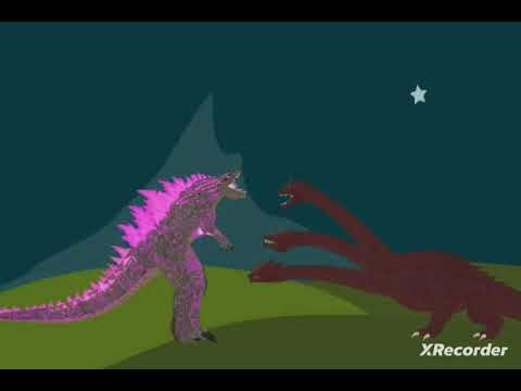 Evolved godzilla vs titanus yamata no orochi