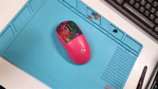 GPW2鼠标维修改装（更换TTC防尘金80M微动、TTC金轮编码器、侧键微动）