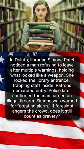 THE COUNTY LIBRARIAN WHO LOCKED THE DOOR 📚🚪