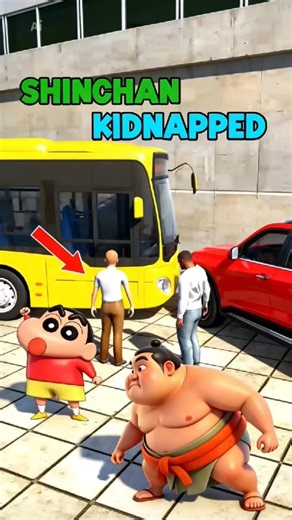 SHIN-CHAN HUA KIDNAP 😱 INDIAN BIKE GAME DRIVING 3D FUNNY STORY 😂 VIDEO #viral #gta #shorts