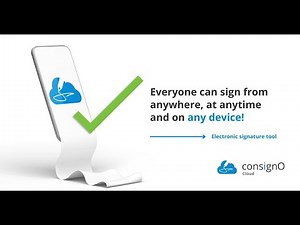 ConsignO Cloud Trusted Electronic Signature - Change You Can Trust