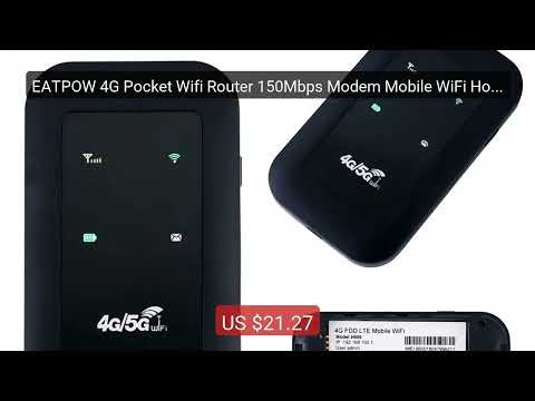 EATPOW 4G Pocket Wifi Router 150Mbps Modem Mobile WiFi Hotspot... — Best Buy 2026 | Great Quality!