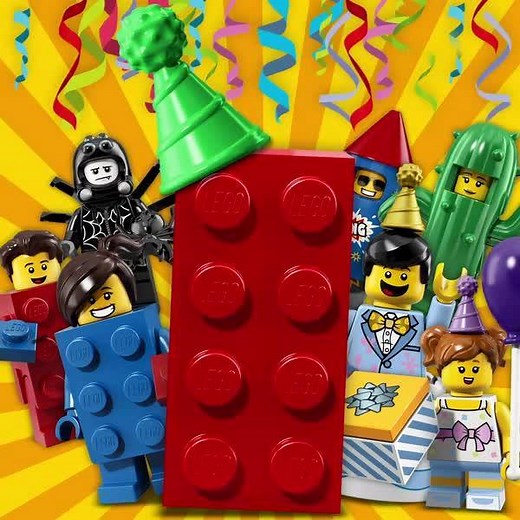 Oh, how time flies when you’re having fun! 😊 Celebrating the 61st birthday of the LEGO brick today! #HappyBirthdayBrick ❤️ 🎉🎂 | LEGO