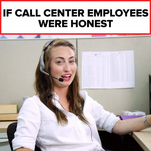 267K views · 3K reactions | If Call Center Employees Were Honest | BuzzFeed Video | Facebook