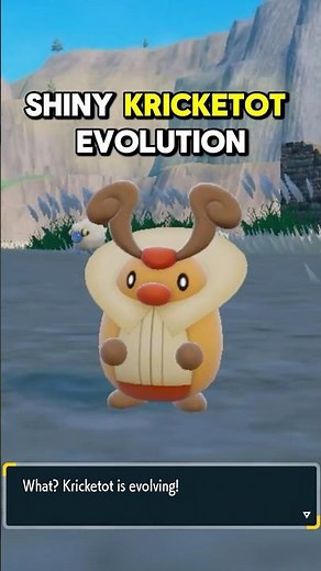 YOU NEED TO SEE THIS SHINY EVOLUTION LINE: Kricketot to Kricketune Pokemon Scarlet & Violet!