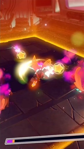 Defeated Morpho Knight in Kirby and the Forgotten Land #kirbyandtheforgottenland #bossfight #kirby