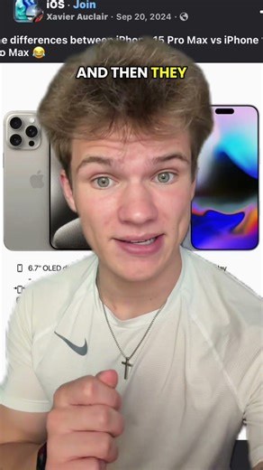 We need a screen size in between the pro and pro max #iphone17 #iphone17pro #apple #iphone #techtok