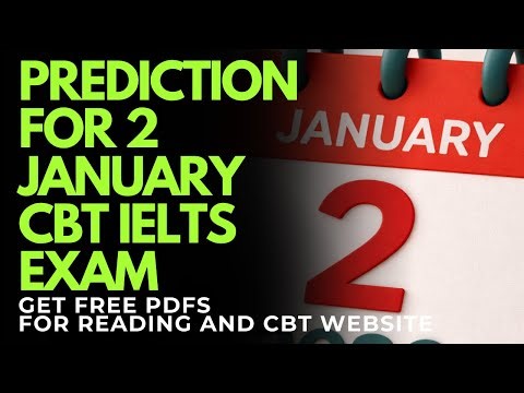 2 January 2025 IELTS EXAM PREDICTION | JANUARY IELTS EXAM | IELTS PREDICTION | IDP & BC